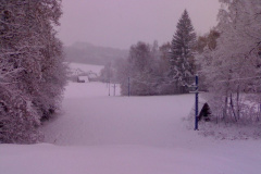 První sněhová nadílka 2007